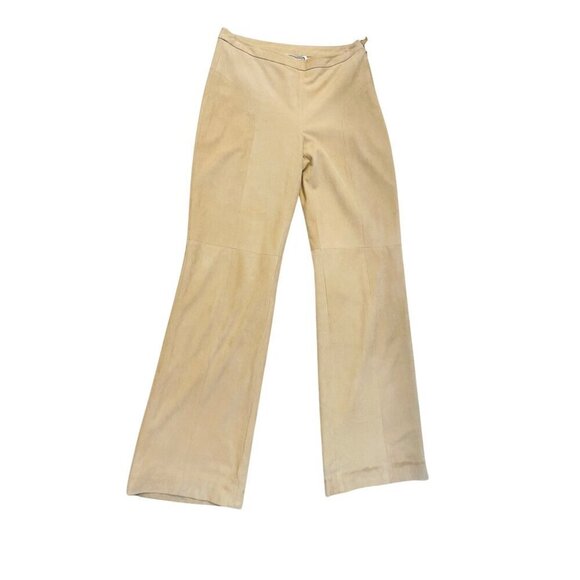 Carlisle women’s 90s suede pants small sand 26 waist - Picture 7 of 11